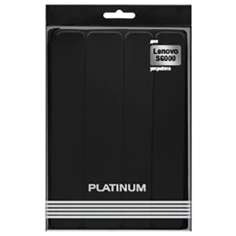 Чехол книжка для Lenovo S6000 Platinum Black