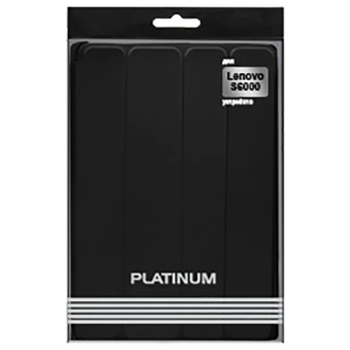 Чехол книжка для Lenovo S6000 Platinum Black