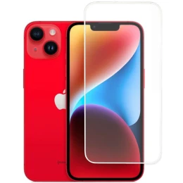 Защитное стекло для Apple iPhone 14 Plus Glass Pro Full Glue светящееся Белое