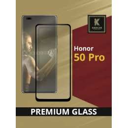 Защитное стекло для Honor 50 Pro Krieger Черное