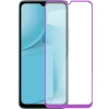 Защитное стекло для Infinix Hot 12i Glass Pro Full Glue светящееся Фиолетовое