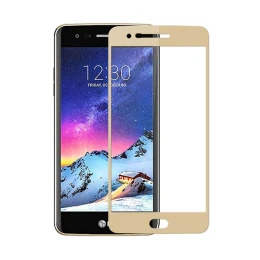 Защитное стекло для LG K10 (2017) Aiwo Full Screen Золотое
