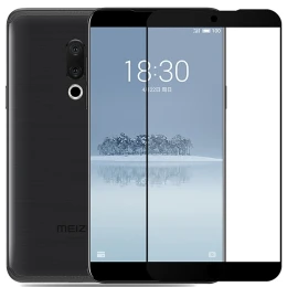 Защитное стекло для Meizu 15 Glass Pro Full Screen Черное