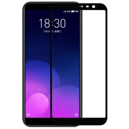 Защитное стекло для Meizu M6T Aiwo Full Screen Черное