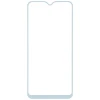 Защитное стекло для Realme C35 Glass Pro Full Glue светящееся Голубое