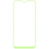 Защитное стекло для Realme C35 Glass Pro Full Glue светящееся Зеленое