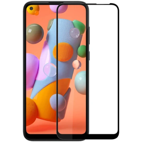 Защитное стекло для Samsung Galaxy A11 Red Line Full Screen 3D Черное
