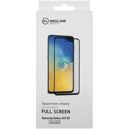 Защитное стекло для Samsung Galaxy A23 5G Red Line Full Screen Черное