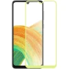 Защитное стекло для Samsung Galaxy A33 Glass Pro Full Glue светящееся Желтое