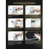 Защитное стекло для Samsung Galaxy S23 FE Krieger Черное