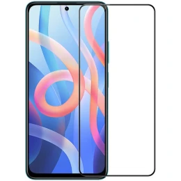 Защитное стекло для Xiaomi Poco M4 Pro 5G Red Line Full Screen Черное