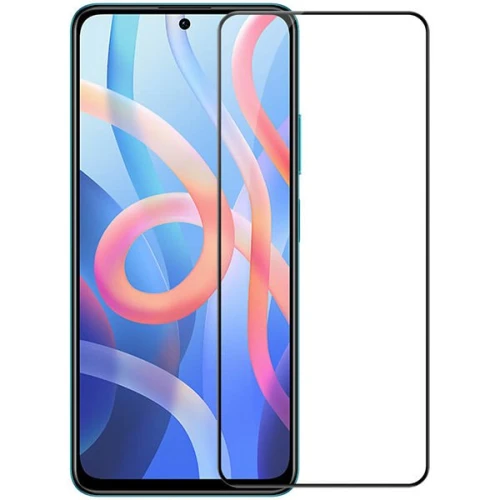 Защитное стекло для Xiaomi Poco M4 Pro 5G Red Line Full Screen Черное