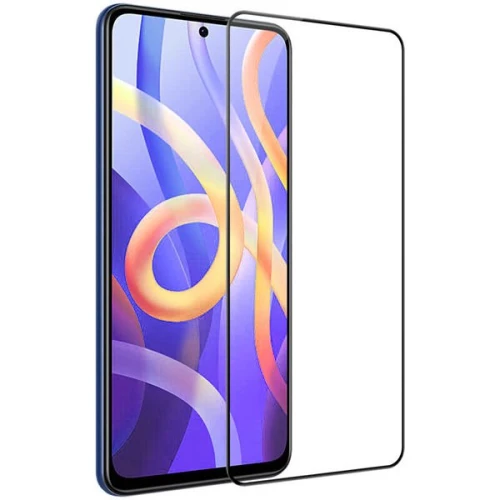 Защитное стекло для Xiaomi Poco M4 Pro 5G Glass Pro Full Glue Черное