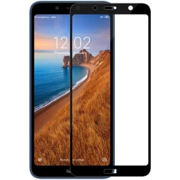 Защитное стекло для Xiaomi Redmi 7A Glass Pro Full Glue Черное