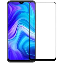 Защитное стекло для Xiaomi Redmi 9 Red Line Full Screen Черное