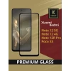 Защитное стекло для Xiaomi Redmi Note 12 / Redmi Note 12R Pro / Poco X5 / Krieger Черное