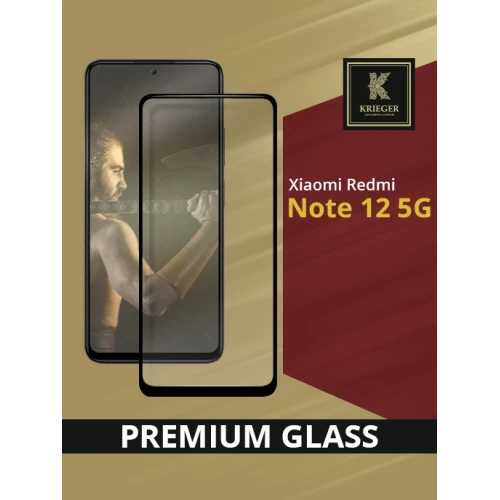 Защитное стекло для Xiaomi Redmi Note 12 5G Krieger Черное