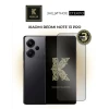 Защитное стекло для Xiaomi Redmi Note 13 Pro Krieger 3 шт. Черное