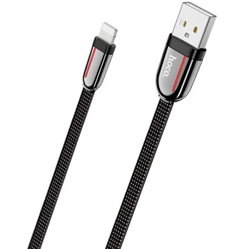 Кабель USB для Apple Lightning Hoco U74 1.2м Черный