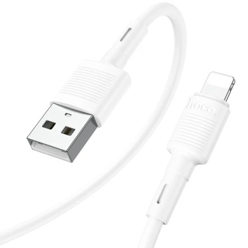 Кабель USB Apple Lightning Hoco X83 TPU 1м Белый