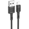 Кабель USB Apple Lightning Hoco X83 TPU 1м Черный