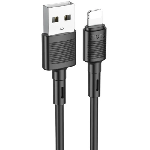 Кабель USB Apple Lightning Hoco X83 TPU 1м Черный