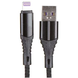 Кабель USB Apple Lightning Zibelino 2м Черный