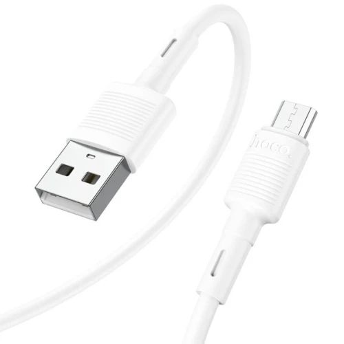 Кабель USB MicroUSB Hoco X83 TPU 1м Белый