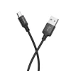 Кабель USB MicroUSB Hoco X14 2м Черный