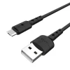 Кабель USB MicroUSB Hoco X30 1.2м Черный