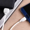 Кабель USB Type-C Borofone BX19 TPU 1м Белый