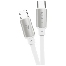 Кабель USB Type-C Type-C FaizFull FR108 1м Белый