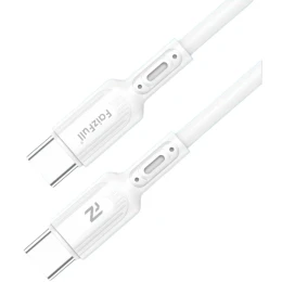 Кабель USB Type-C Type-C FaizFull FR80 1м Белый