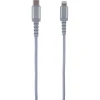 Кабель USB Type-C Lightning Red Line Серебристый