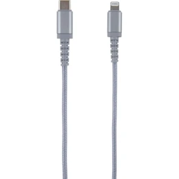 Кабель USB Type-C Lightning Red Line Серебристый