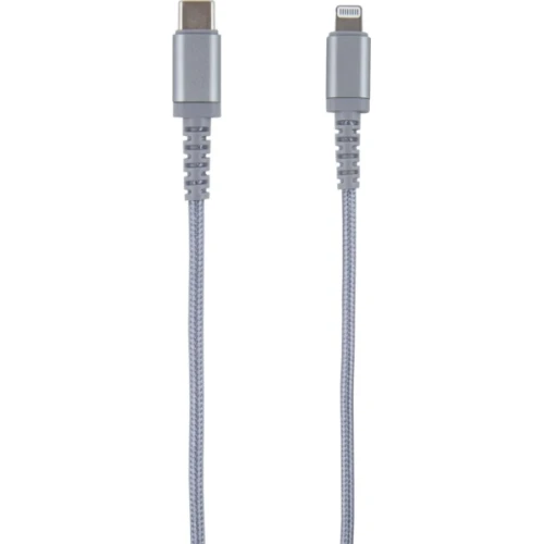 Кабель USB Type-C Lightning Red Line Серебристый