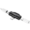 Переходник Lightning - Lightning Hoco LS31 Черный