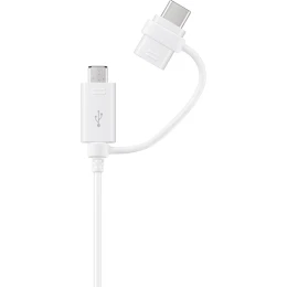 Кабель Samsung USB - microUSB - USB Type-C EP-DG930DWEGRU White