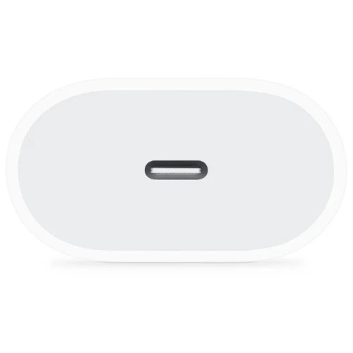 Сетевое зарядное устройство Apple MHJE3ZM/A Белое