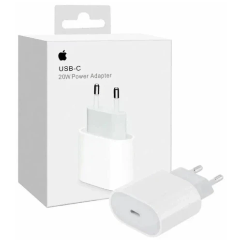 Сетевое зарядное устройство Apple MHJE3ZM/A Белое