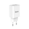 Сетевое зарядное устройство Hoco C62A MicroUSB Белое