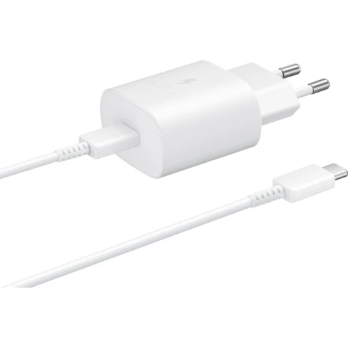 Сетевое зарядное устройство Samsung 25W EP-TA800XWEGWW Белое