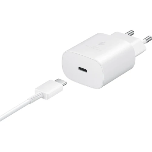 Сетевое зарядное устройство Samsung 25W EP-TA800XWEGWW Белое