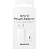 Сетевое зарядное устройство Samsung EP-T1510 2A PD EP-T1510XWEGEU Белый