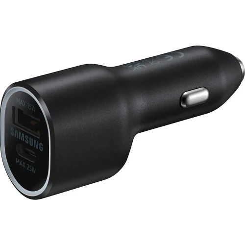 Автомобильное зарядное устройство Samsung EP-L4020NBEGEU USB/USB Type-C Черный