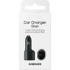 Автомобильное зарядное устройство Samsung EP-L4020NBEGEU USB/USB Type-C Черный