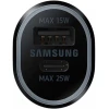 Автомобильное зарядное устройство Samsung EP-L4020NBEGE USB/USB Type-C Черный