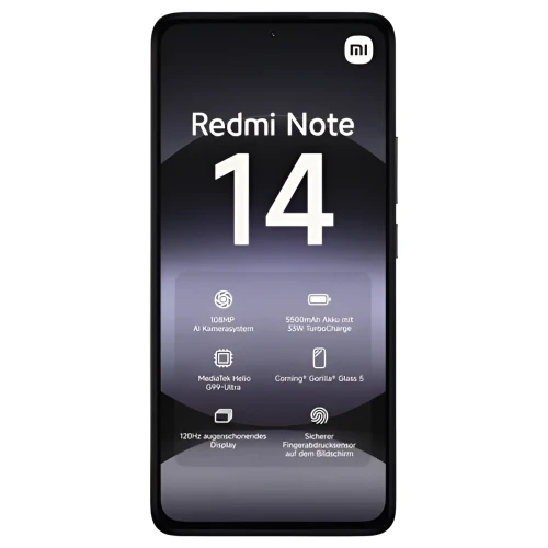Xiaomi Redmi Note 14 4G 6/128Gb RU Midnight Black